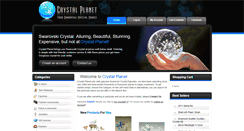 Desktop Screenshot of crystalplanet.com.au